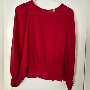 Beautiful holiday blouse